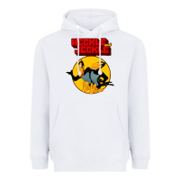 White heckle and jeckle Heavyweight Hoodie - linhVisuals