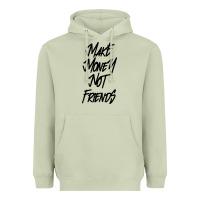 Matcha make money not friends Heavyweight Hoodie - linhVisuals