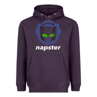 Plum napster Heavyweight Hoodie - linhVisuals