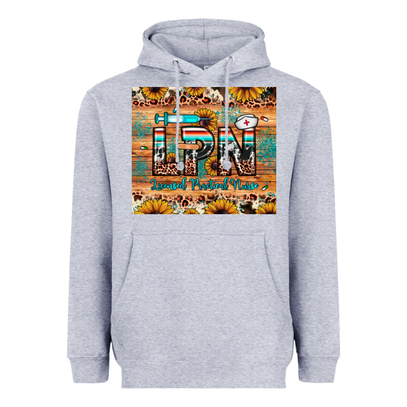 Lpn Licensed Practical Nurse Heavyweight Hoodie by JahusDesignShop | Teevron
