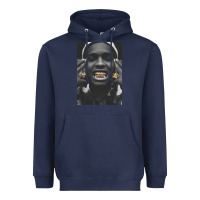 Navy Asap Rocky Heavyweight Hoodie - linhVisuals