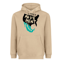 Mushroom pavement area Heavyweight Hoodie - linhVisuals