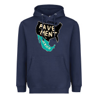 Navy pavement area Heavyweight Hoodie - linhVisuals