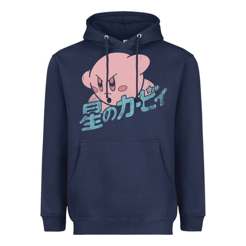 Funny Kirby Anime Japan Heavyweight Hoodie by linhVisuals | Teevron