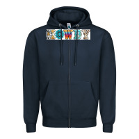 Navy howdy Zipper Hoodie - AdoDesignShop