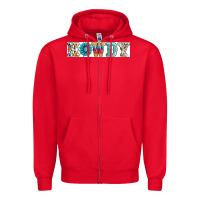 Red howdy Zipper Hoodie - AdoDesignShop
