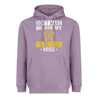 Lavender don't make me use bus driver voice school bus driver t shirt Heavyweight Hoodie - linhVisuals