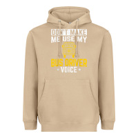 Mushroom don't make me use bus driver voice school bus driver t shirt Heavyweight Hoodie - linhVisuals