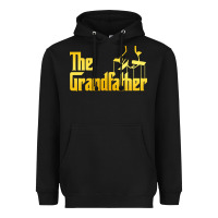 Black the grandfather essential Heavyweight Hoodie - linhVisuals