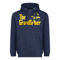 Navy the grandfather essential Heavyweight Hoodie - linhVisuals