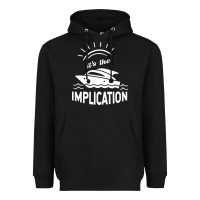 The Implication Its Always Sunny In Philadelphia Heavyweight Hoodie | Teevron