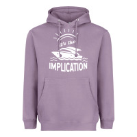 Lavender the implication its always sunny in philadelphia Heavyweight Hoodie - linhVisuals