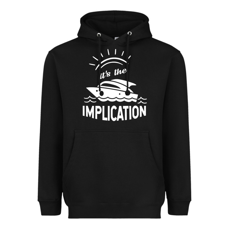 The Implication Its Always Sunny In Philadelphia Heavyweight Hoodie by linhVisuals | Teevron