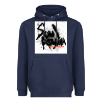 Navy soul asylum Heavyweight Hoodie - linhVisuals