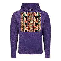 Cloud Purple native american aztec seamless pattern 4 Vintage Hoodie - BundleAndBundleShop