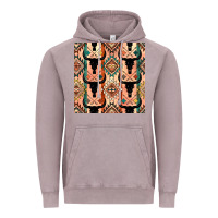 Vintage Zinc native american aztec seamless pattern 4 Vintage Hoodie - BundleAndBundleShop