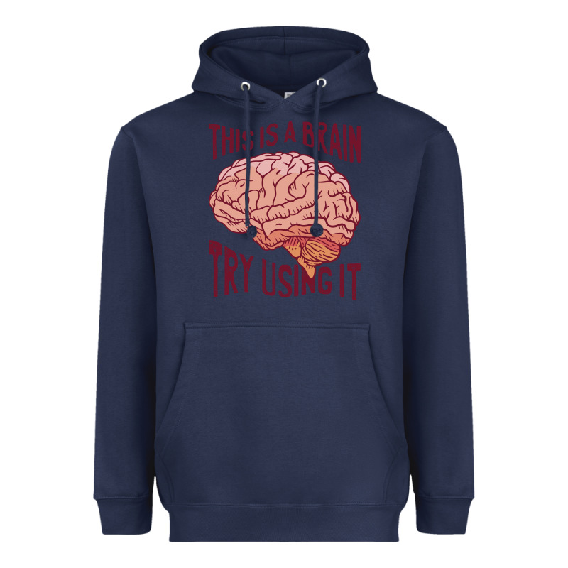 Brain Heavyweight Hoodie by linhVisuals | Teevron