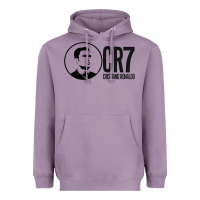 Lavender cristian #ronaldo Heavyweight Hoodie - linhVisuals