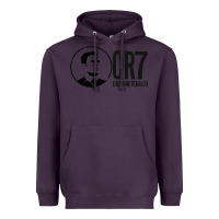 Plum cristian #ronaldo Heavyweight Hoodie - linhVisuals