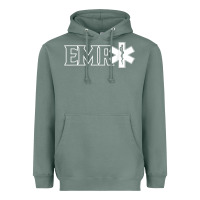Sage emr ambulance ems emt emergency medical responder t shirt Heavyweight Hoodie - linhVisuals