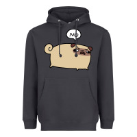 Smoke no pug Heavyweight Hoodie - linhVisuals