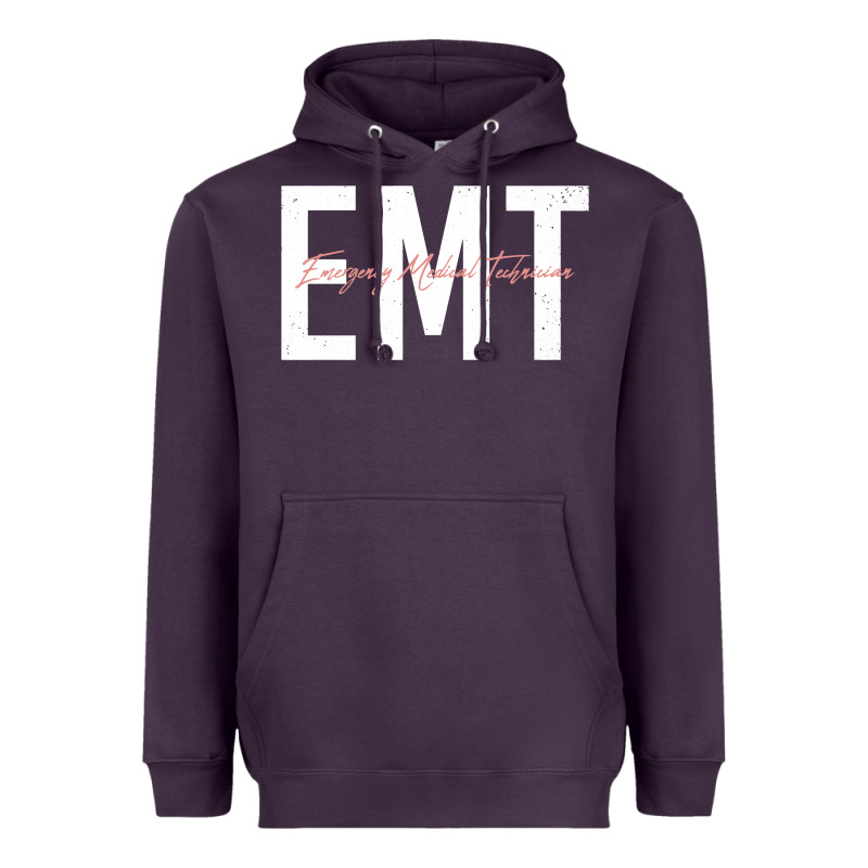 Emt Emergency Medical Technician Ems First Responder Medic Sweatshirt Heavyweight Hoodie by linhVisuals | Teevron