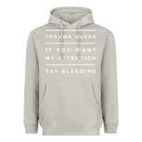 Moon Dust emt hoodie funny trauma queen attention bleeding fun gift Heavyweight Hoodie - linhVisuals
