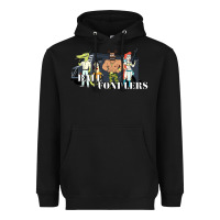 Black ball fondlers Heavyweight Hoodie - linhVisuals