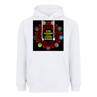 White king gizzard & the lizard wizard Heavyweight Hoodie - linhVisuals
