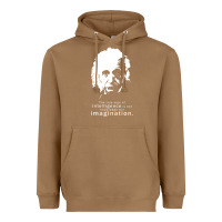 Toasted Coconut albert einstein quote1 Heavyweight Hoodie - linhVisuals