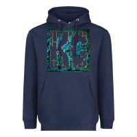 Navy king gizzard Heavyweight Hoodie - linhVisuals
