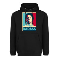 Black carol peletier badass the walking dead Heavyweight Hoodie - linhVisuals