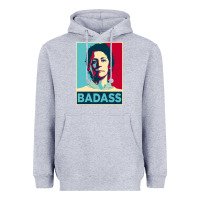 Heather Grey carol peletier badass the walking dead Heavyweight Hoodie - linhVisuals