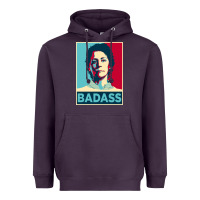 Plum carol peletier badass the walking dead Heavyweight Hoodie - linhVisuals