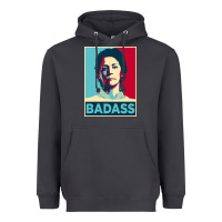 Carol Peletier Badass The Walking Dead Heavyweight Hoodie | Teevron