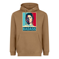 Toasted Coconut carol peletier badass the walking dead Heavyweight Hoodie - linhVisuals
