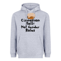 Heather Grey cinnamon rolls not gender roles Heavyweight Hoodie - linhVisuals