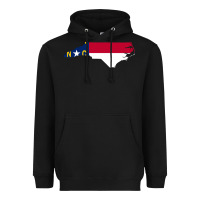 Black flag north carolina tshirt Heavyweight Hoodie - linhVisuals