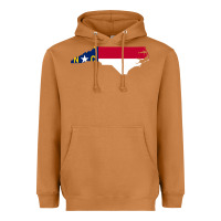 Meerkat flag north carolina tshirt Heavyweight Hoodie - linhVisuals