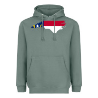 Sage flag north carolina tshirt Heavyweight Hoodie - linhVisuals