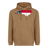 Toasted Coconut flag north carolina tshirt Heavyweight Hoodie - linhVisuals
