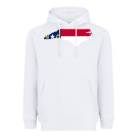 White flag north carolina tshirt Heavyweight Hoodie - linhVisuals