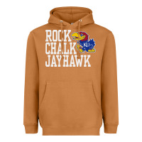 Meerkat rock chalk jayhawk ku tshirt Heavyweight Hoodie - linhVisuals