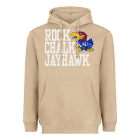 Mushroom rock chalk jayhawk ku tshirt Heavyweight Hoodie - linhVisuals