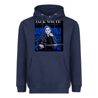 Navy new jack white - the supply chain issues tour Heavyweight Hoodie - linhVisuals