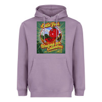 Lavender waiting for columbus - little feat Heavyweight Hoodie - linhVisuals