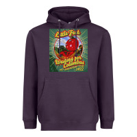 Plum waiting for columbus - little feat Heavyweight Hoodie - linhVisuals