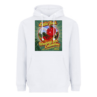 White waiting for columbus - little feat Heavyweight Hoodie - linhVisuals