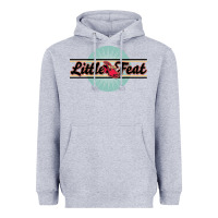 Heather Grey little feat cool Heavyweight Hoodie - linhVisuals