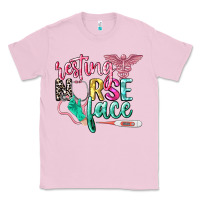 Bubblegum Pink resting nurse face Classic Tee - CowGirlArtShop